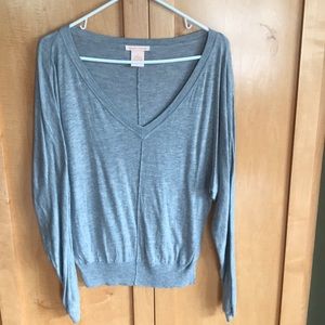 Grey lightweight sweater
